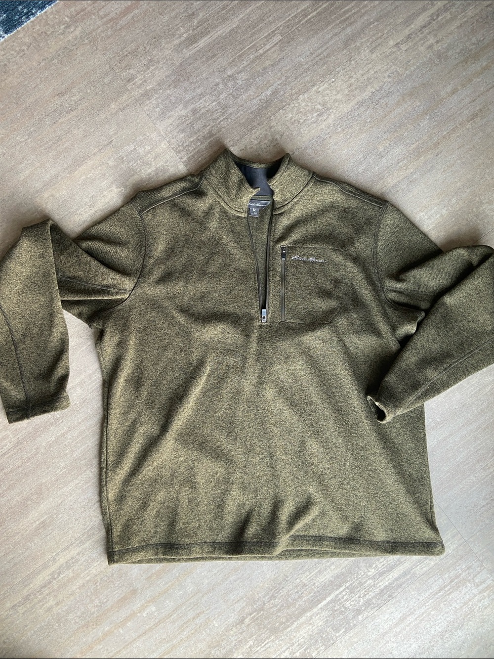 Eddie Bauer half-zip men’s sweater NWOT